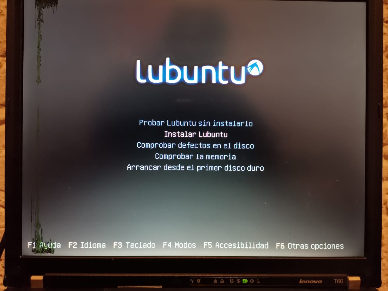 Procedimiento de instalación de Windows.