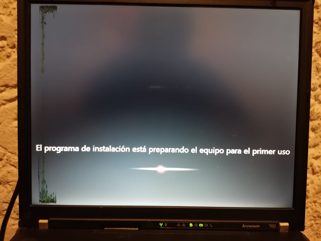 Procedimiento de instalación de Windows.