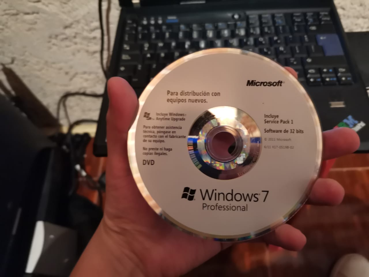 Procedimiento de instalación de Windows.