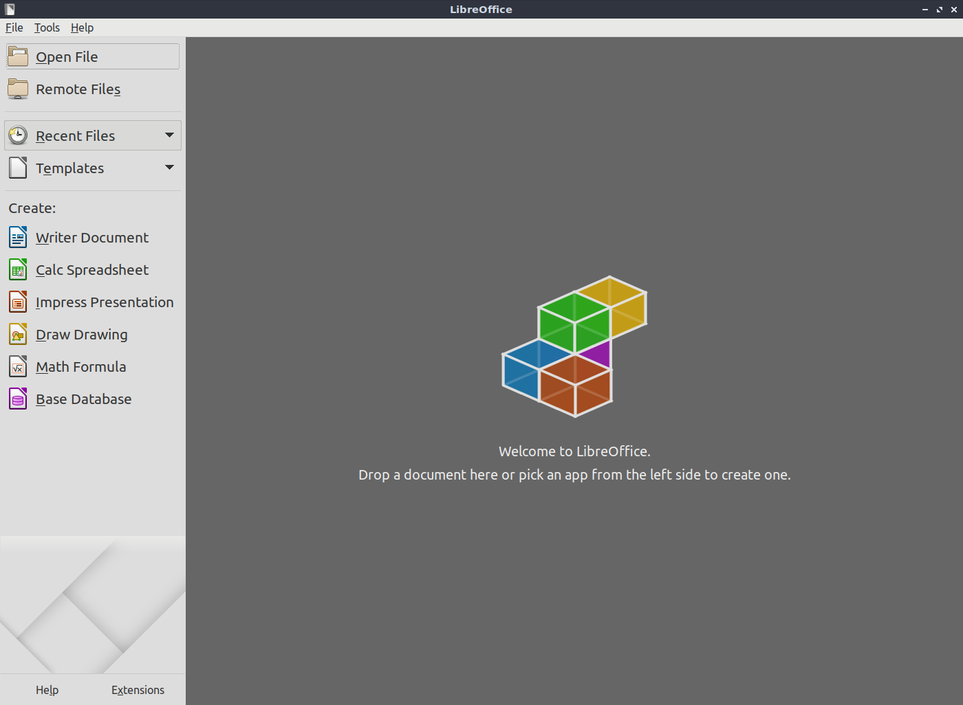 Instalar LibreOffice en Windows y el Linux.