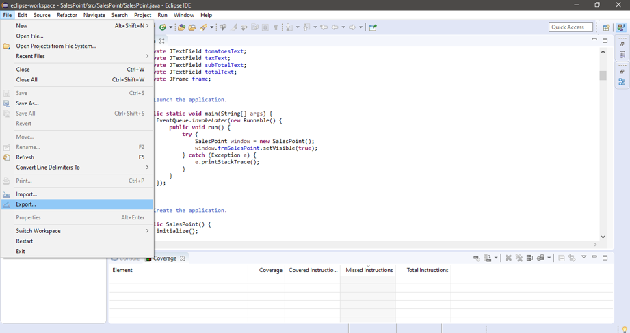 Punto de venta en Java en Windows y el Linux.