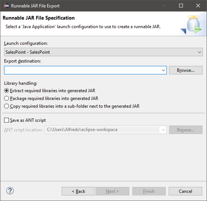 Punto de venta en Java en Windows y el Linux.