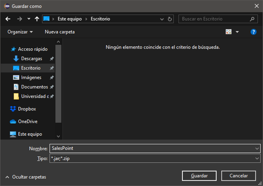 Punto de venta en Java en Windows y el Linux.
