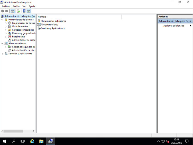 Usuarios en Windows Server